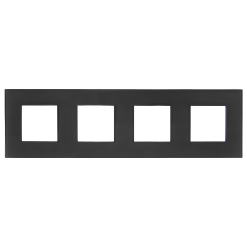 SKANDY Рамка 4-мест. SK-F24G стекло граф. IEK | код SK-M42-G-K53 | IEK фото 4 SKANDY Рамка 4-мест. SK-F24G стекло граф. IEK | код SK-M42-G-K53 | IEK фото 4