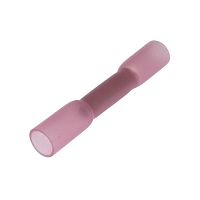 Гильза соединительная для кабеля с термоусадкой RUICHI BHT8 HST, 48 А, 8-4 AWG, медь луженая, красная | код 108117 | Ruichi