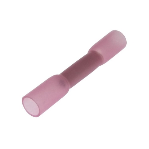 Гильза соединительная для кабеля с термоусадкой RUICHI BHT8 HST, 48 А, 8-4 AWG, медь луженая, красная | код 108117 | Ruichi