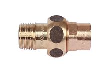 Сгон с плоским уплотнением бронза пайка 22 х 1' НР, модель 4331g (14331221) | код RG008U3AF55N0H | Sanha