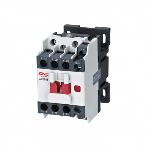 Контактор CJX2s 18А 3P AC220В 1НО+1НЗ | код C000187 | CNC Контактор CJX2s 18А 3P AC220В 1НО+1НЗ | код C000187 | CNC