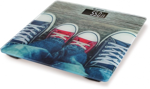 Весы напольные электронные Vitek VT-8070 макс.180кг разноцветный | код 2035894 | VITEK