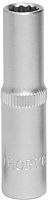 S11S22045 Головка торцевая глубокая 12-гранная 1/4 DR, 4.5 мм | код S11S22045 | Thorvik