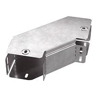 Угол горизонтальный 90 градусов с крышкой Стандарт 100х80 Промрукав | код PR16.0412 | ПРОМРУКАВ