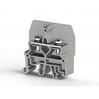 326 812, Болтовой Клеммник под вилочный наконечник на DIN-рейку 6 мм.кв. (зеленый), CPB 6B | код 0.0.0.3.26812 | KLEMSAN