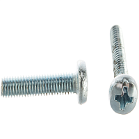 Винт DIN 7985 М4х20 полукруглая голова класс прочности 4.8 покрытие цинк | код DIN7985-М4х20 | Крепдил