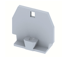 Концевая пластина для клемм, синяя MEP4(B) | код 3910660001 | Elmex