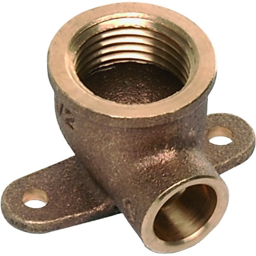 Водорозетка с 2 точками крепежа бронза пайка 15 х 1/2' (144721512) | код RG008TBBUDL9N7 | Sanha