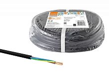 Провод ПВСмб 4х2.5 (бухта 10м) черный Народный ТРТС | код SQ0118-0628 | РЭМЗ ТМ