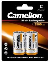Аккумулятор C Ni-MH 1.2В 3500мА.ч NH-C3500BP2 BL-2 металлик (блист.2шт) | код 6184 | Camelion