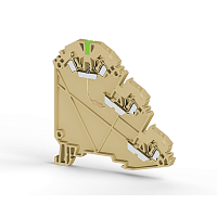 324 720, Клеммник пруж. для датчиков, 2,5 мм.кв., с индик. 24 VDC, (бежевый), YBK 2,5-3 SLD (NPN) | код 0.0.0.3.24720 | KLEMSAN