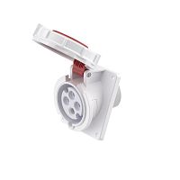 Розетка панельная с наклоном PAS IP67 16А 3P+E 400В | код DIS4181666 | DKC