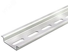 DIN- рейка перфорированная оцинкованная 2000x35x7.5мм толщина стали 1 мм | код 2069 L 2M FS | OBO Bettermann