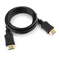 Кабель HDMI Cablexpert CC-HDMI4L-1M, 1м, v2.0, 19M/19M, серия Light, черный, позол.разъемы, экран, пакет | код CC-HDMI4L-1M | Cablexpert