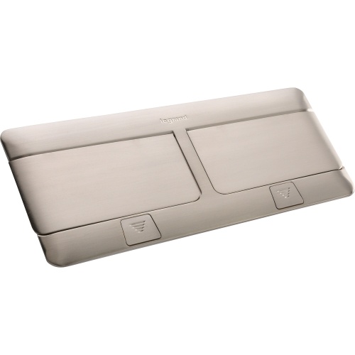 Выдвижной розеточный блок - неукомплектованный - IP 40 - 8 модулей - нержавеющая сталь | код 054023 | Legrand Выдвижной розеточный блок - неукомплектованный - IP 40 - 8 модулей - нержавеющая сталь | код 054023 | Legrand