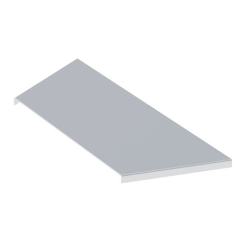 Крышка для переходника по ширине правостороннего лестничного усиленнаяй 100х400х300 мм (2 мм) EKF | код kwrltp100x400x300-2 | EKF Крышка для переходника по ширине правостороннего лестничного усиленнаяй 100х400х300 мм (2 мм) EKF | код kwrltp100x400x300-2 | EKF