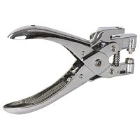 Дырокол металлический на 1 отверстие для люверса BRAUBERG HL-1, до 30 листов, диаметр отверстия 5 мм, 227792 | код 227792 | BRAUBERG