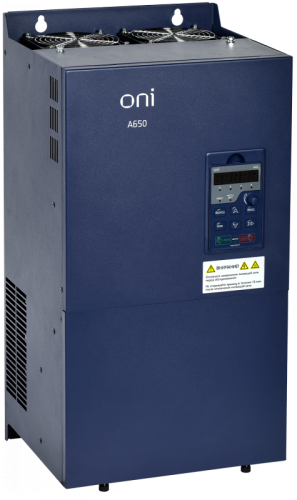Преобразователь частоты A650 380В 3Ф 160кВт 304А M ONI | код A650-33E160M | ONI Преобразователь частоты A650 380В 3Ф 160кВт 304А M ONI | код A650-33E160M | ONI