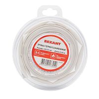 Трубка термоусаживаемая 6.0/3.0мм бел. ролик 2.44м | Код. 29-0031 | Rexant