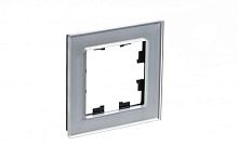 Рамка 1-м AtlasDesign Nature стекло алюм. | код. ATN320301 | Schneider Electric