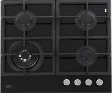 Газовая варочная поверхность Beko HILW 64225 S черный | код 1686555 | BEKO