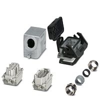 Комплект вставных соединителей HC-STA-B10PT-BWSC-LS-M25-ELCAL | код 1416354 | PHOENIX CONTACT