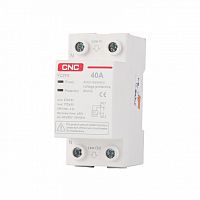 Реле контроля напряжения YCZF6-20A/1P+N ввод сверху | код A060091 | CNC