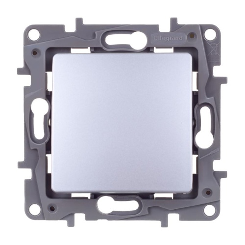 Переключатель перекрёстный одноклавишный Etika 10АХ 250В винтовые зажимы - алюминий | код 672449 | Legrand фото 5