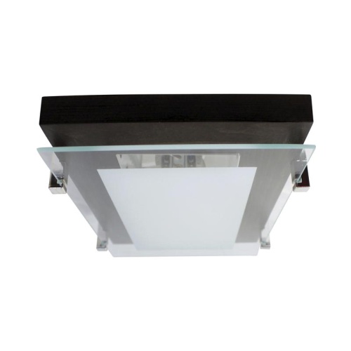 Светильник Полесье 280х160 НББ 06-40 М40 белый корпус венге держатель хром ИУ | код 1005205883 | Элетех фото 3