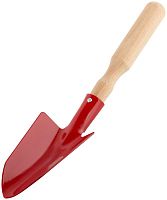 Совок посадочный с деревянной ручкой широкий | код 76801 | FIT