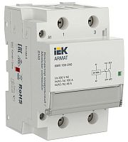 ARMAT Контактор модульный KMR 100А 24В AC/DC 2НО IEK | код AR-KMR20-100-20-024 | IEK