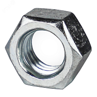 Гайка DIN934 М6 шестигранная оцинкованная (15кг/7142шт) | код 320424 | Руфкомплект