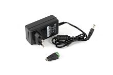 Mollusk-VRK 12/3 источник питания 12В, 3А. Сетевой диапазон 110-245В встр. вилка | код 8832 | БАСТИОН