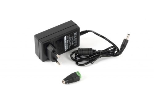 Mollusk-VRK 12/3 источник питания 12В, 3А. Сетевой диапазон 110-245В встр. вилка | код 8832 | БАСТИОН