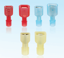 100930 Разъем плоский изолир.РПИ-М(н) 2.5-(6.3) SILAT (20шт/уп), упак | код 100930 | SILAT