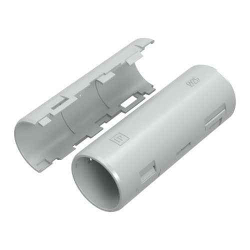 Муфта разборная d25 мм атмосферостойкая серая (5шт/300шт уп/кор) Промрукав | код PR13.0431 | ПРОМРУКАВ