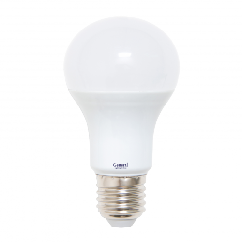 Лампа светодиодная GLDEN-WA60P-9-230-E27-6500, шт потребляемая мощность 6Вт | код 661159 | GENERAL