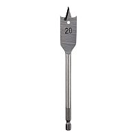 Сверло перовое по дереву 36х152 мм (шестигранный хвостовик) Kranz | код KR-91-0675 | KRANZ