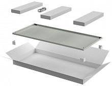 ITK LINEA E Дверь металлическая 600мм шкафа 18U сер. | код LE35-18U6X-DM | ITK by IEK