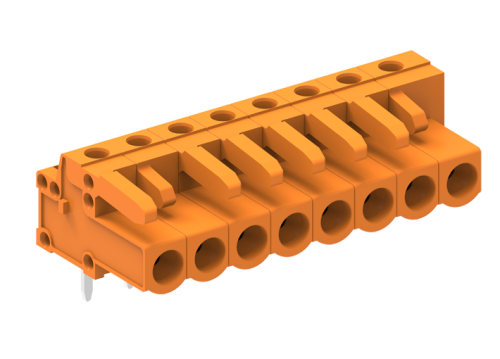 458369 Розетка на плату MCS, горизонт.припой, шаг 5.08мм, 19 конт., оранж., шт | код 458369 | SUPU 458369 Розетка на плату MCS, горизонт.припой, шаг 5.08мм, 19 конт., оранж., шт | код 458369 | SUPU