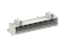 450813 Вилка на плату MCS горизонт., шаг 5.0мм, 13 конт., сер., шт | код 450813 | SUPU
