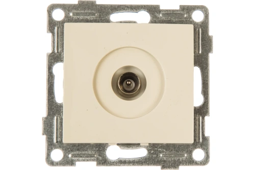 Накладка для телевизионной TV розетки бежевая | код С1А1-003 | GUSI ELECTRIC Накладка для телевизионной TV розетки бежевая | код С1А1-003 | GUSI ELECTRIC