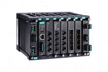 Коммутатор MDS-G4020 Layer 2 full Gigabit modular managed Ethernet switch with 4 fixed Gigabit ports, 4 slots for optional 4-port GE/FE modules, 2 slots for isolated power modules, up to 20 Gigabit ports, t: -10/60 | код 00-06132180 | MOXA