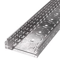 Лоток перфорированный Стандарт 300х80х3000 (1,0 мм) (6 м/уп) Промрукав | код PR16.2307 | ПРОМРУКАВ
