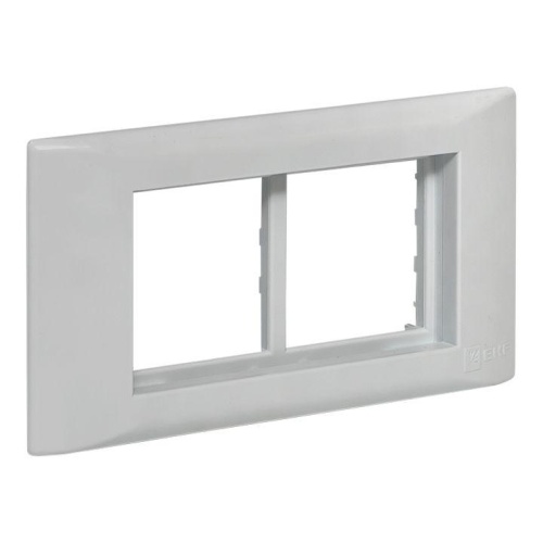 Рамка+суппорт 4 модуля (2 поста) для парапетного кабельного канала C-Line | код sup-4-105-50 | EKF Рамка+суппорт 4 модуля (2 поста) для парапетного кабельного канала C-Line | код sup-4-105-50 | EKF