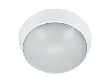 Светильник светодиодный WP 15 C 18W OP 840 D220 WH 220х80мм 18Вт 4000К IP65 ЖКХ круглый пылевлагозащ. бел. Русский Свет 15071524503