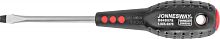 D04S575 Отвертка стержневая шлицевая FULL STAR, SL5.5х75 мм | код D04S575 | JONNESWAY