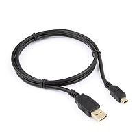 Кабель USB 2.0 Cablexpert CC-5PUSB2D-1M, мультиразъем USB, AM/miniB 5P, 1м, черный, пакет | код CC-5PUSB2D-1M | Cablexpert