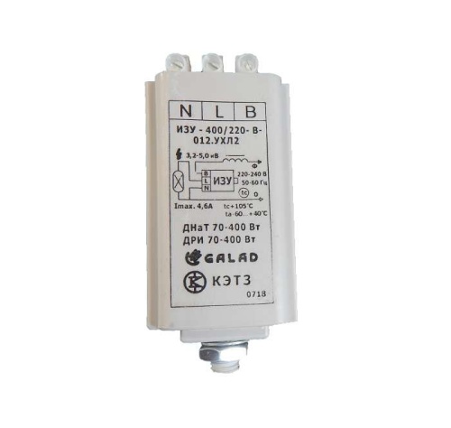 Устройство зажигающее импульс. ИЗУ-400/220-В-012 УХЛ2 | Код. 10160 | Galad