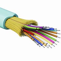 Кабель волоконно-оптический, распределительный, арамидные упрочняющие нити, для внутренней прокладки, нг(A)-HFLTx, 18 ОВ, категория | код RNDT3C18AQ03-E | DKC
